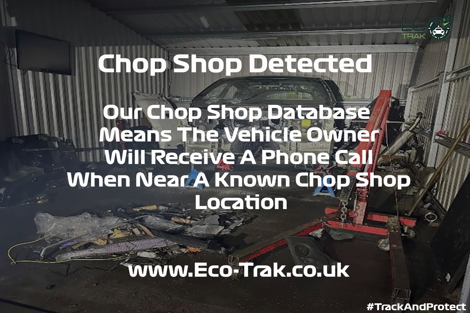 The Rise of Chop Shops: How Eco Trak Helps Stop Stolen Cars from Disappearing